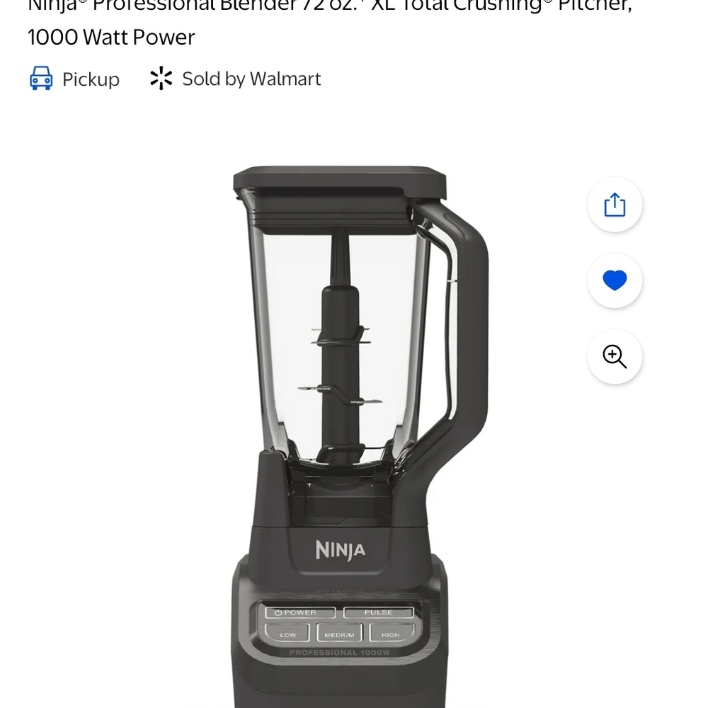 *Brand New* Ninja Black Professional Blender
